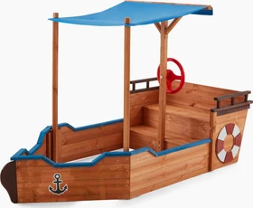 Home Deluxe Sandkasten Schiff und Matschkiste