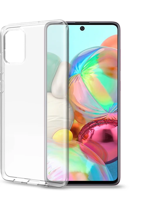 Celly Gelskin für Samsung Galaxy A71 transparent