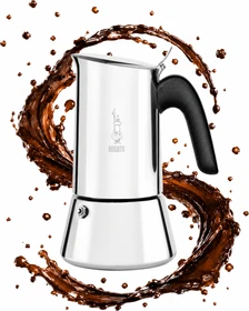 Bialetti Venus 4 Tassen Espressokanne edelstahl