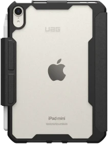 UAG Essential Armor Folio Case für iPad mini 7 (A17 Pro), schwarz