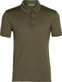 Icebreaker Merino Tech Lite II Poloshirt kurzarm loden (Herren)