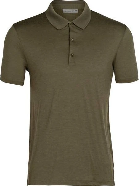 Icebreaker Merino Tech Lite II Poloshirt kurzarm loden (Herren)