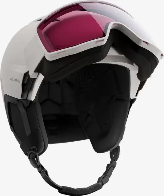 Salomon Driver Pro Sigma MIPS Helm grau/violett