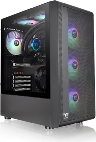 Thermaltake S200 TG, schwarz, Glasfenster