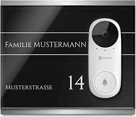 Ezviz DB2C Video Doorbell Kit, Set (CS-DB2C-A0-1E3WPBR)