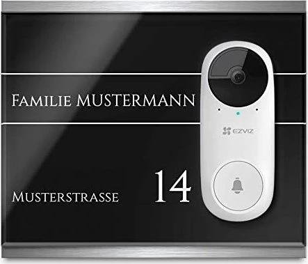 Ezviz DB2C Video Doorbell Kit, Set