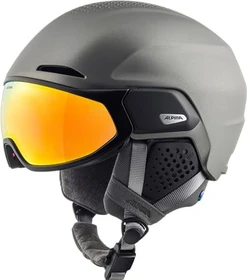 Alpina Oro QV MIPS Helm gunmetal matt