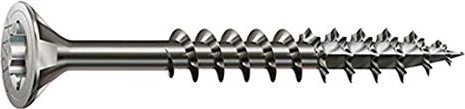 Spax Edelstahl rostfrei A2 4CUT T-STAR plus T10 Universalschraube, 3.5x35mm, 150 Stück