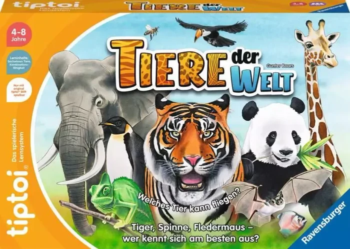 Ravensburger tiptoi Spiel: Tiere der Welt (00171)