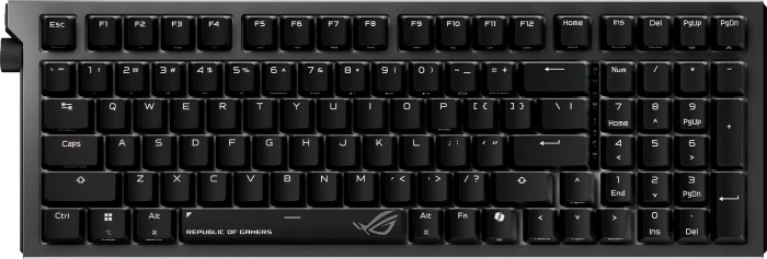 ASUS ROG Strix Morph 96 Wireless, schwarz, ROG NX SNOW V2, USB/Bluetooth, UK