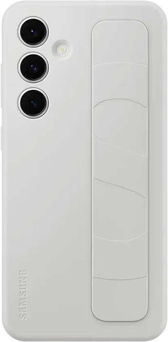 Samsung Standing Grip Case für Galaxy S24 FE grau