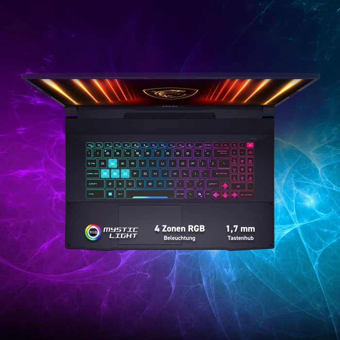 MSI Katana 17 HX B14WFK-234, Core Black, Core i7-14650HX, 16GB RAM, 1TB SSD, GeForce RTX 5060, DE