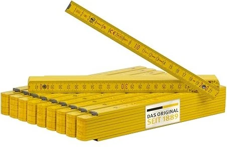 Stabila 407 Gliedermaßstab 2m gelb