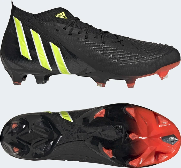 adidas Predator Edge.1 FG core black/team solar yellow/solar red (Herren)