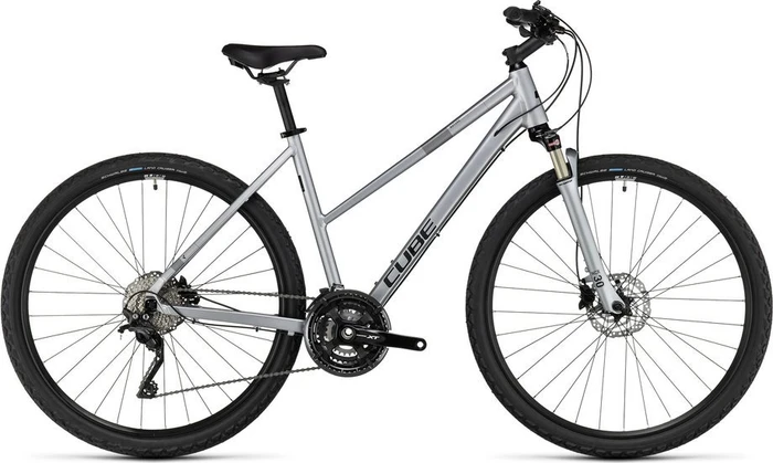 Cube Nature EXC trapeze polarsilver'n'black Modell 2023