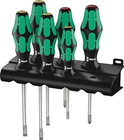Wera Kraftform Plus Serie 300 334/6 Schraubendrehersatz, 6-tlg.