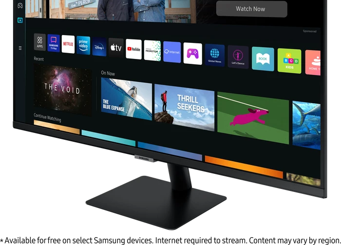 Samsung Smart Monitor M5 M50B, schwarz, 27"