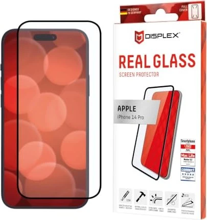 Displex Real Glass Full Cover für Apple iPhone 14 Pro