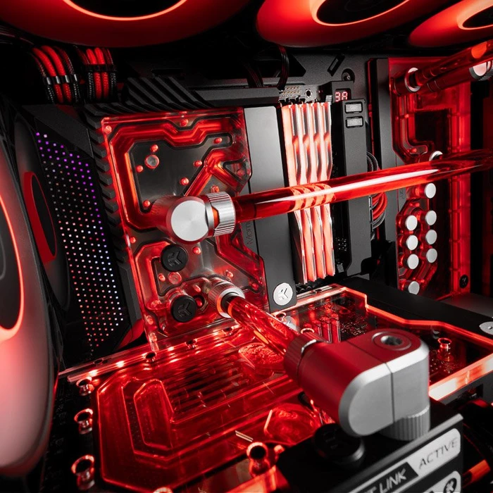 EK Water Blocks Quantum Line EK-Quantum Momentum² ROG Maximus Z790 Extreme D-RGB Monoblock, Special Edition, Nickel, Acryl
