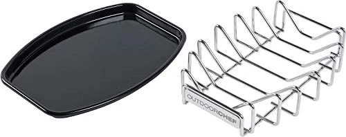 Outdoorchef Universal Rack Halter mit Abtropfschale