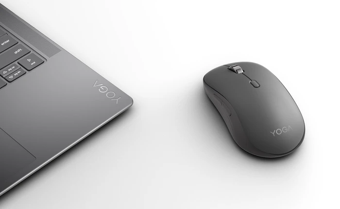 Lenovo Yoga Bluetooth Silent Mouse, Luna Grey, Bluetooth