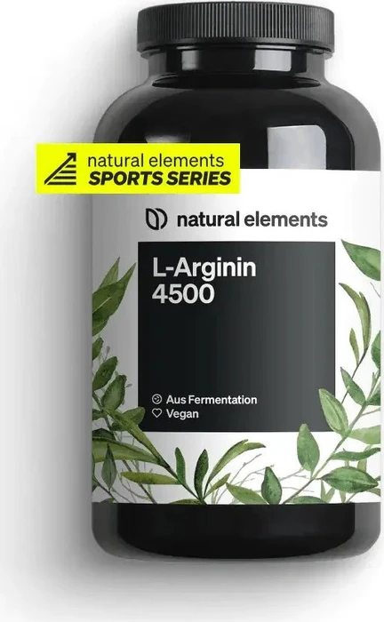 natural elements L-Arginin Kapseln, 365 Stück