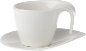 Villeroy & Boch Flow Kaffeetasse mit Untertasse, 2-tlg.