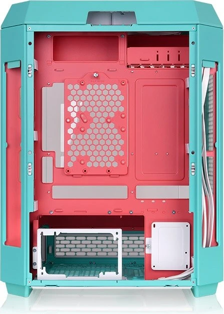 Thermaltake The Tower 600 Mint Strawberry, türkis, Glasfenster