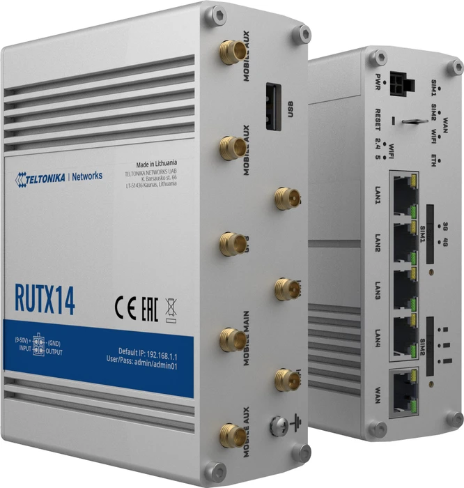Teltonika RUTX14, LTE