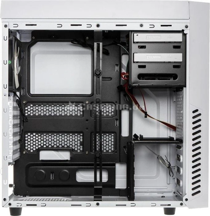 Zalman R1 weiß, Acrylfenster