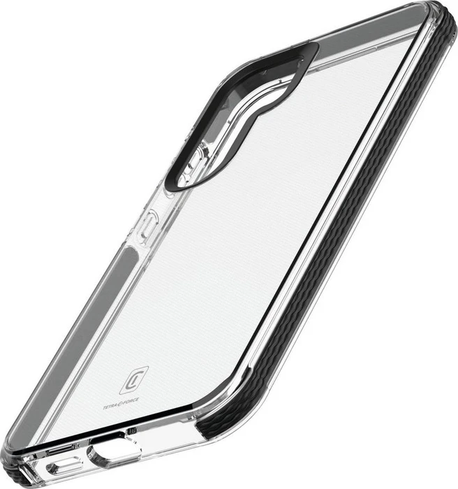 Cellularline Tetra Case für Samsung Galaxy A35 5G schwarz/transparent