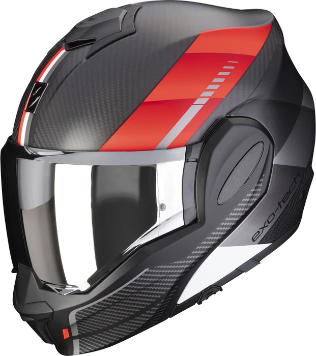 Scorpion EXO-Tech Evo Carbon Genus schwarz/grau/rot