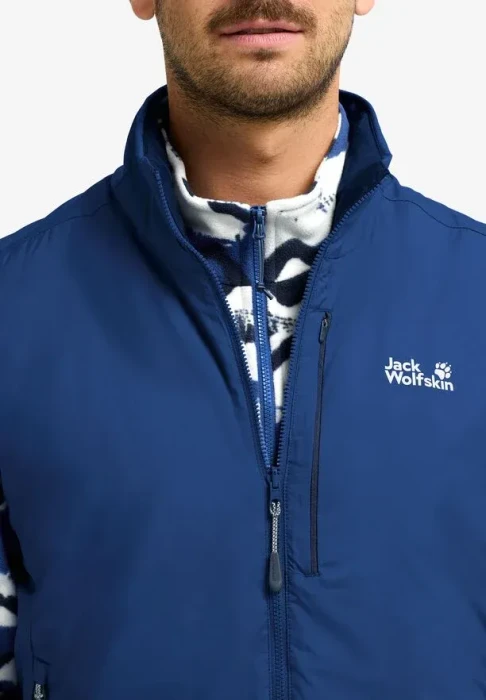 Jack Wolfskin Trail Light Ins 2in1 Funktionsweste blue orchid (Herren)