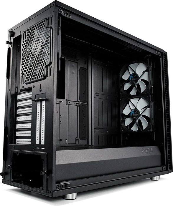 Fractal Design Define S2 Black, Glasfenster, schallgedämmt