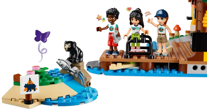 LEGO Friends - Abenteuercamp mit Kayak
