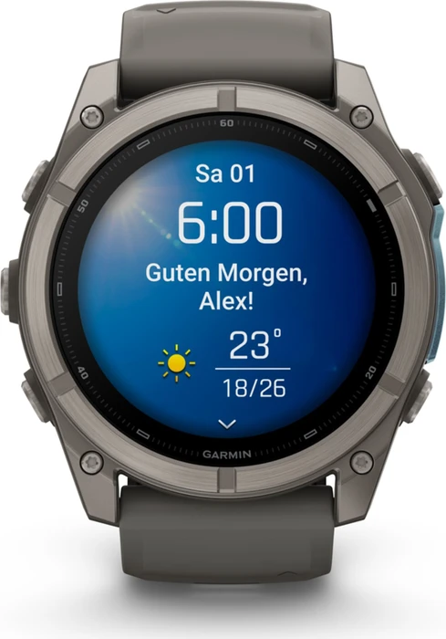 Garmin Fenix 9 51mm titanium/pebble grey