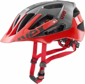 UVEX Quatro Helm grau/rot