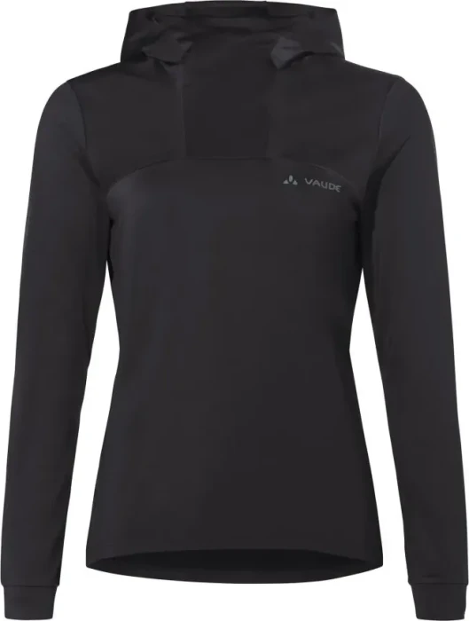Vaude Qimsa Hoody Trikot langarm schwarz (Damen)
