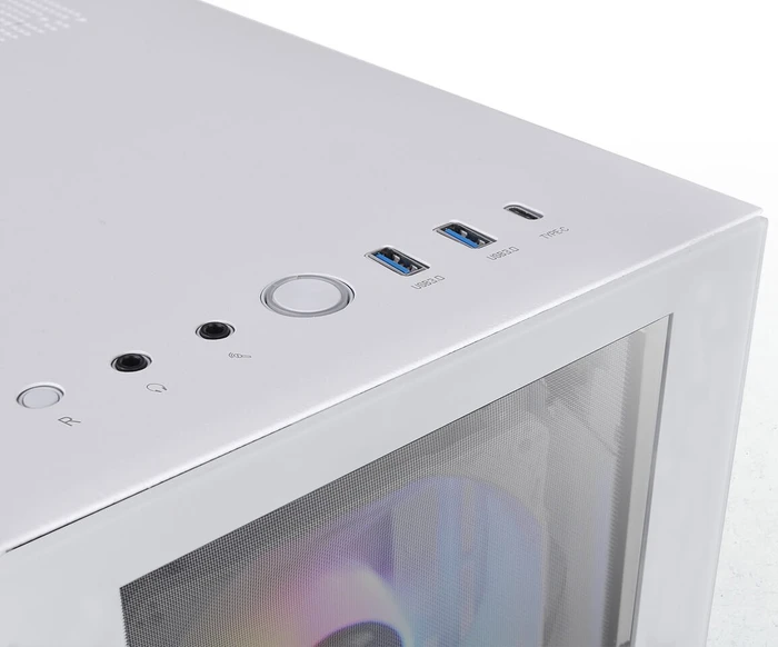 Thermaltake Divider 300 TG ARGB Snow Edition, weiß, Glasfenster
