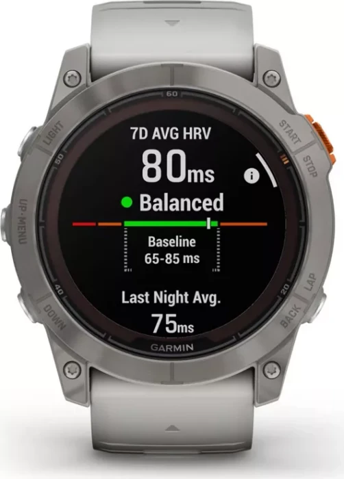 Garmin Fenix 7X Pro Sapphire Solar fog grey/titanium