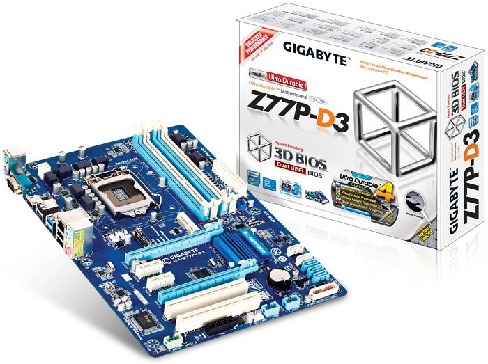 GIGABYTE GA-Z77P-D3 (Intel 1155)