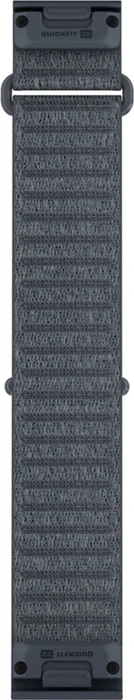 Garmin ComfortFit Quickfit Ersatzarmband Nylon 22mm kurz blue granite