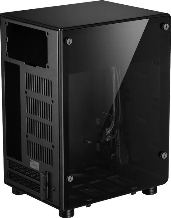 Jonsbo U1 Plus schwarz, Glasfenster, Mini-ITX