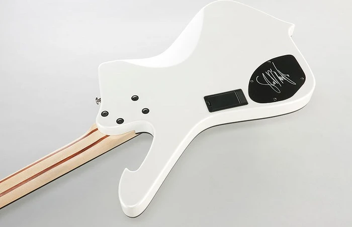 Ibanez SDB3 Sharlee D'Angelo Signature PW Pearl White