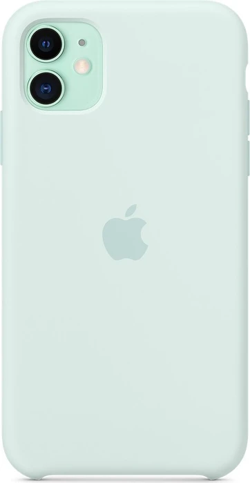 Apple Silikon Case für iPhone 11 Meerschaum