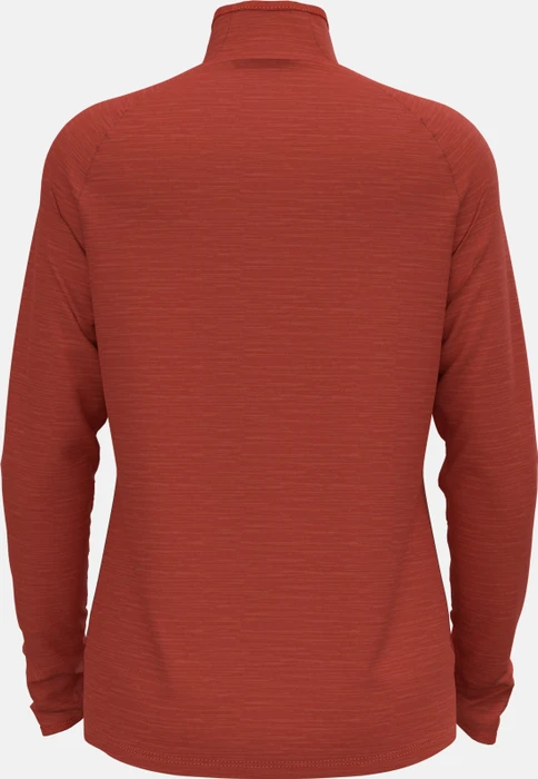 Odlo Run Easy Laufshirt langarm cinnabar melange (Damen)