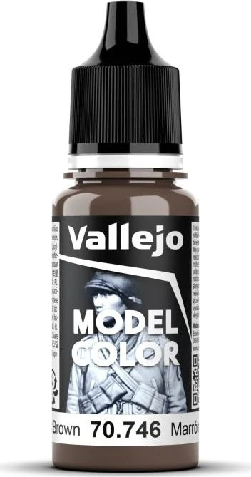 Vallejo Model Color rev.2 016 chestnut brown, 18ml