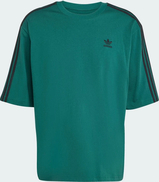 adidas Adicolor Oversized T-Shirt kurzarm aurora ivy/black (Herren)