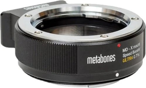 Metabones Minolta MD auf Fujifilm X-Pro Speed Booster Ultra
