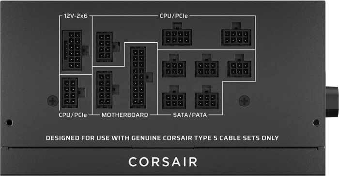 Corsair RMx SHIFT Series 2025 RM1000x 1000W, ATX 3.1